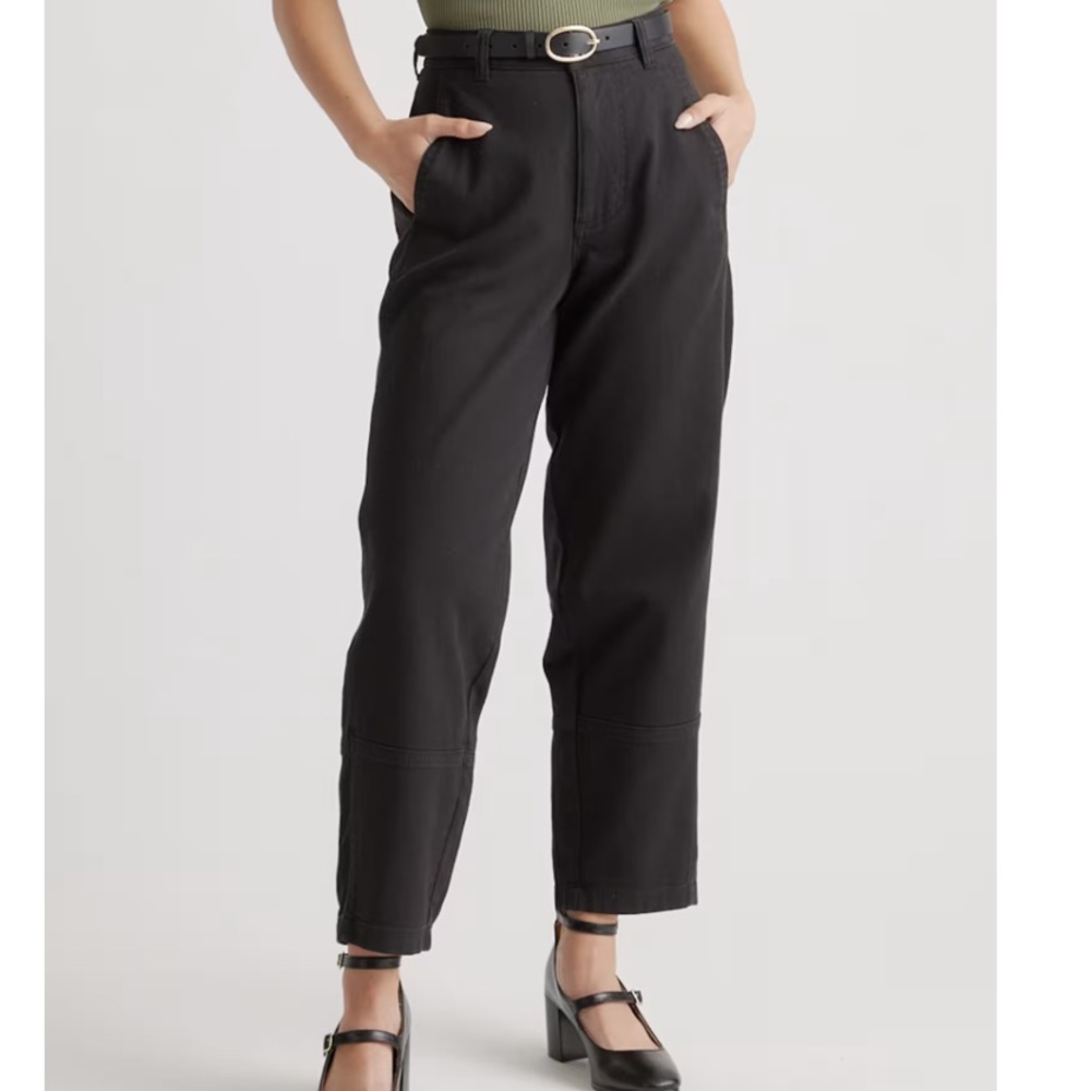 Quince twill Barrel Pants
